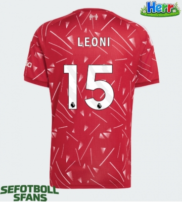 Liverpool Giovanni Leoni #15 Hemmatröja 2026-27 Kortärmad